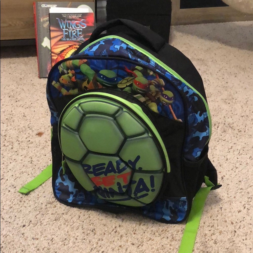Ninja Turtles backpack used only twice